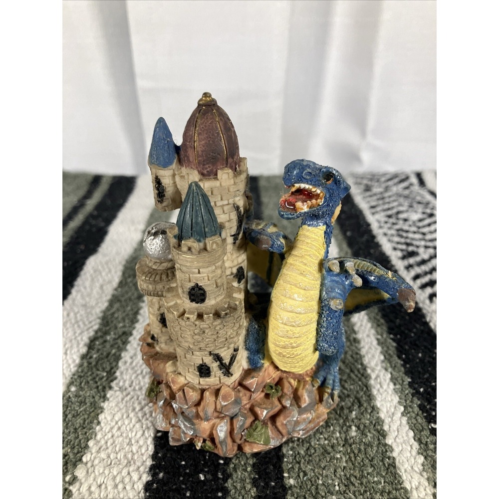 Dollar Tree Vintage K's Collection Wizard And Castle Figurine
